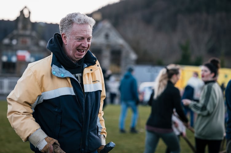 Treasury Minister Dr Alex Allinson got involved!