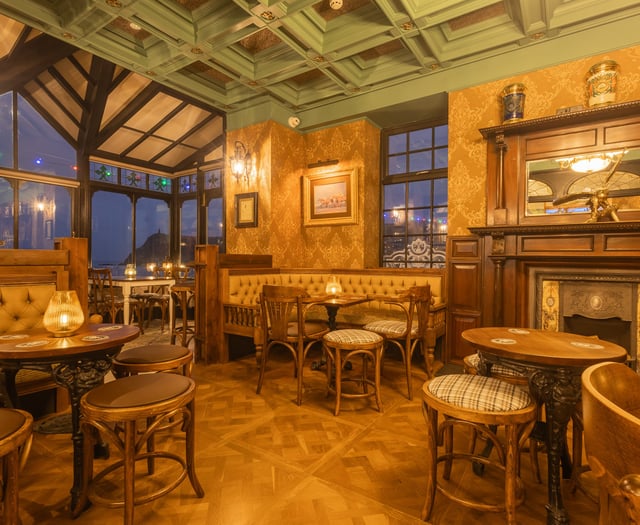 Island hotel reopens refurbished top bar with stunning views