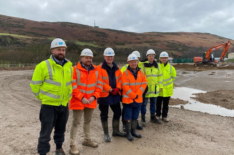 Last week, Lieutenant Governor Sir John Lorimer and Lady Lorimer were invited to visit the site to view progress