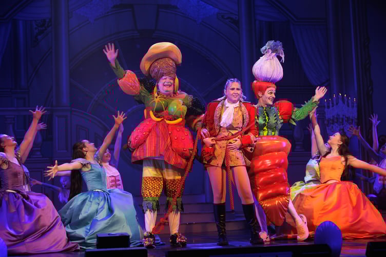 One of the numerous musical numbers which illuminated the Gaiety Theatre