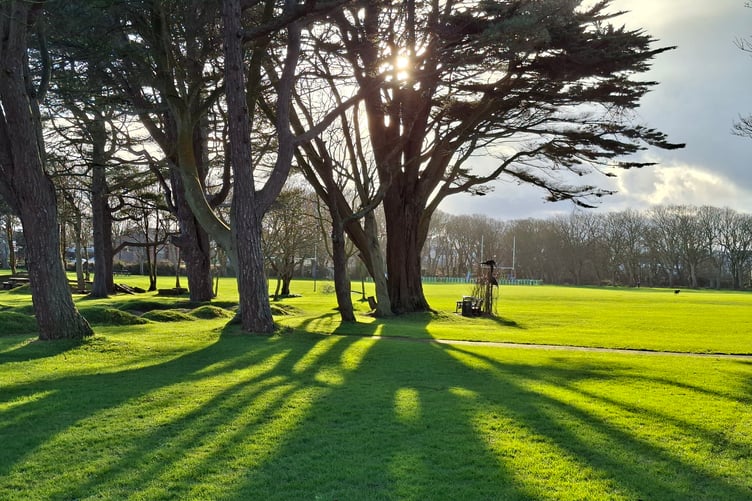 Chris Keown snapped this shot of Poulsom Park in Castletown