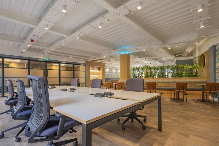 The workspace is located within the Clinch's building on Lord Street