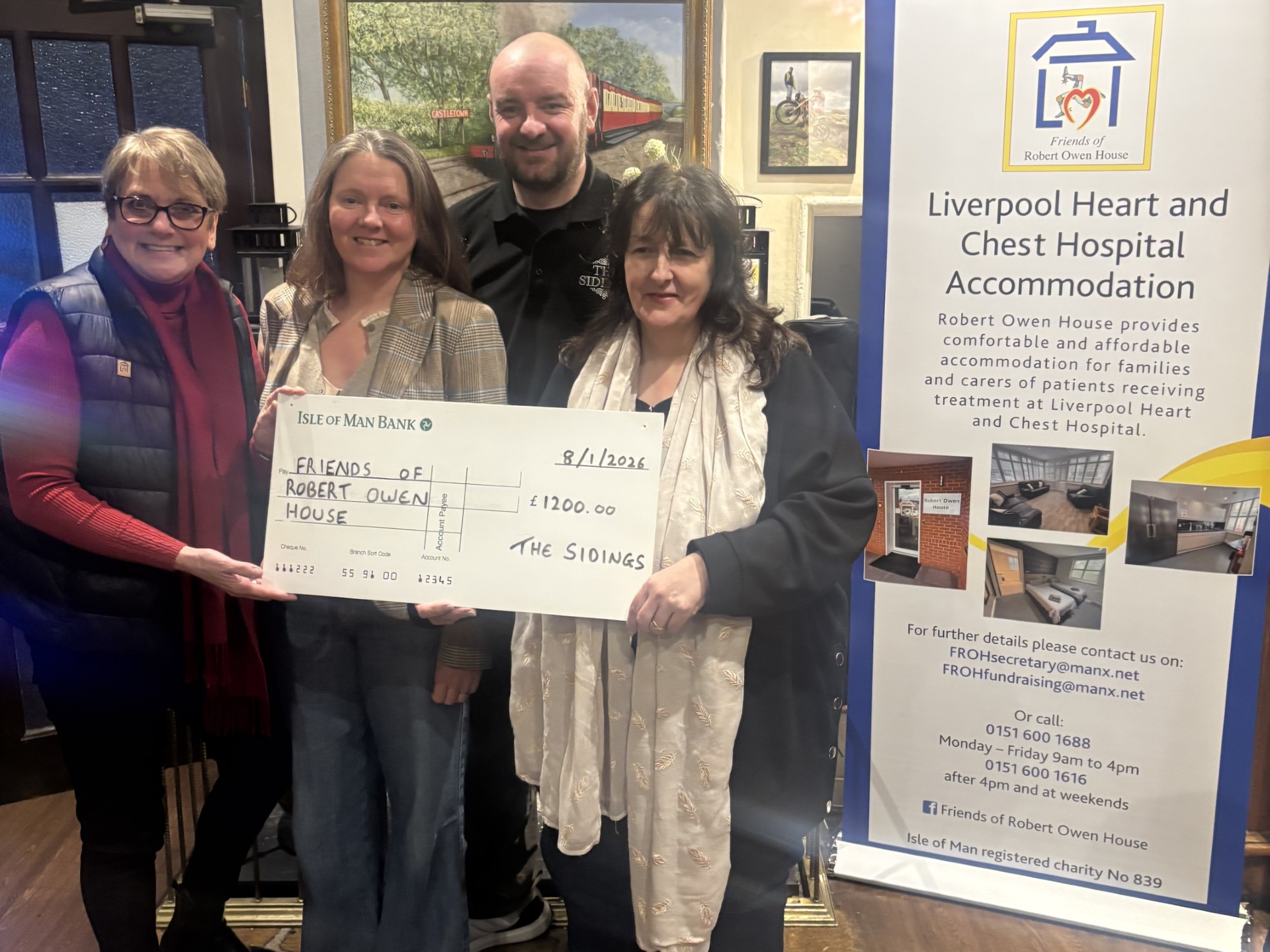 '12 Stockings of Christmas' raises £1,200 for Friends of Robert Owen ...