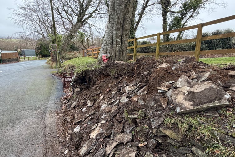 The scene of a fatal crash at Hillberry