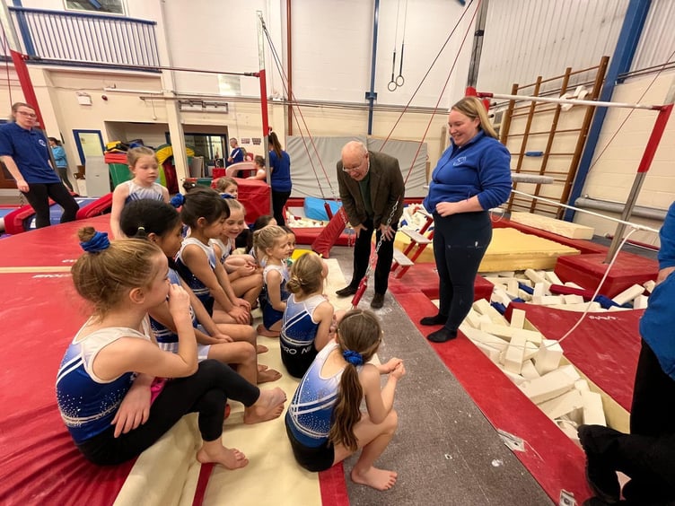 A spokesperson from Government House said that 'members were very positive and enthusiastic about their sport'