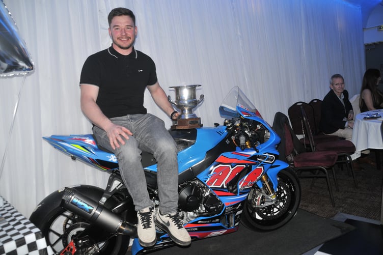 Jamie Cringle received his second Isle of Man road race title at the weekend (Photo: John Watterson)