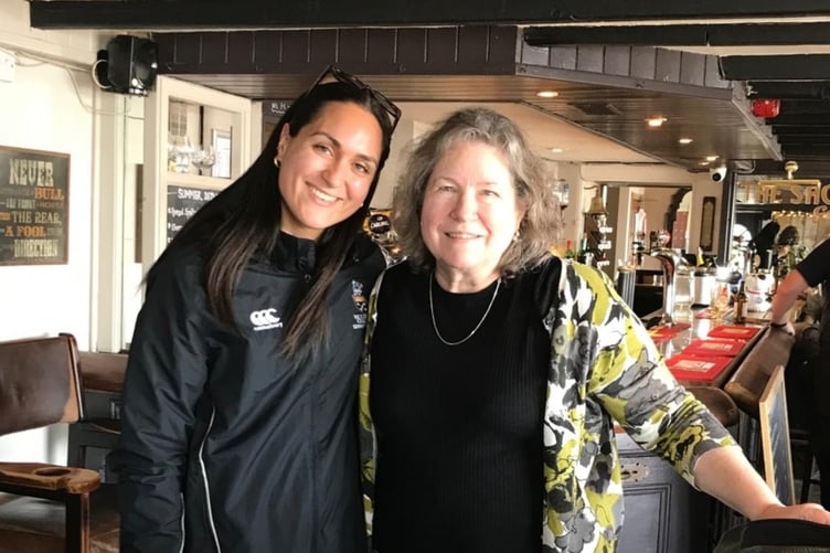 Juliette and Christine followed in Kathleen's footsteps to the Isle of Man last May