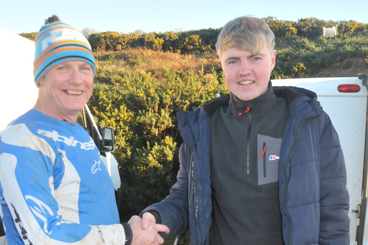 Unique motocross double for Liam Smith and grandfather Adrian