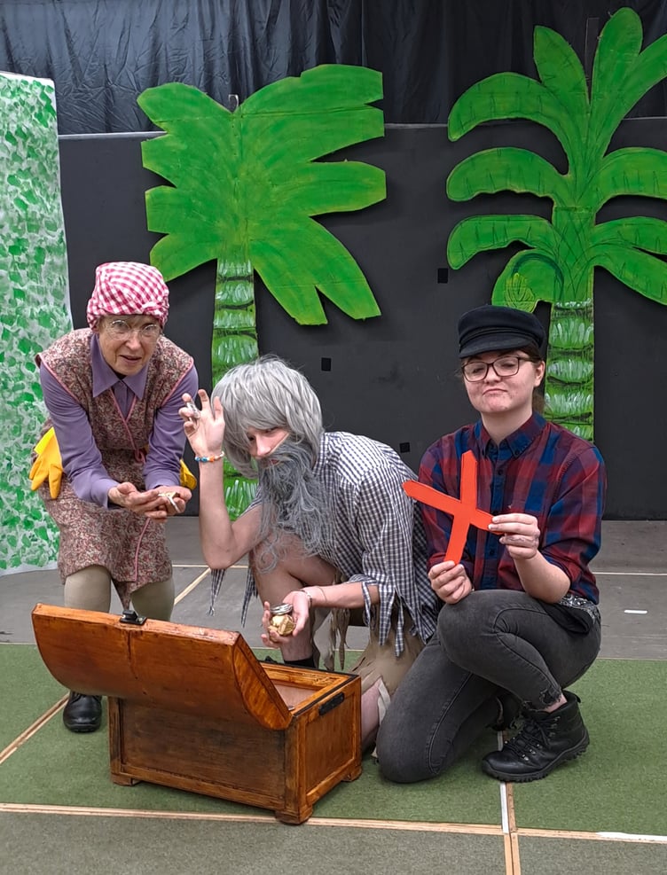 Looking inside the treasure chest