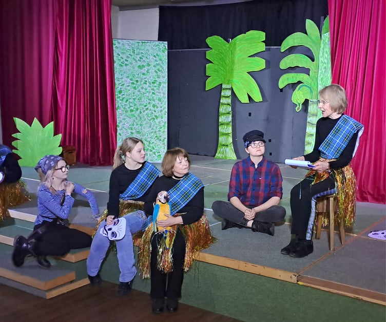 The stage is set at St Paul's Hall in Ramsey