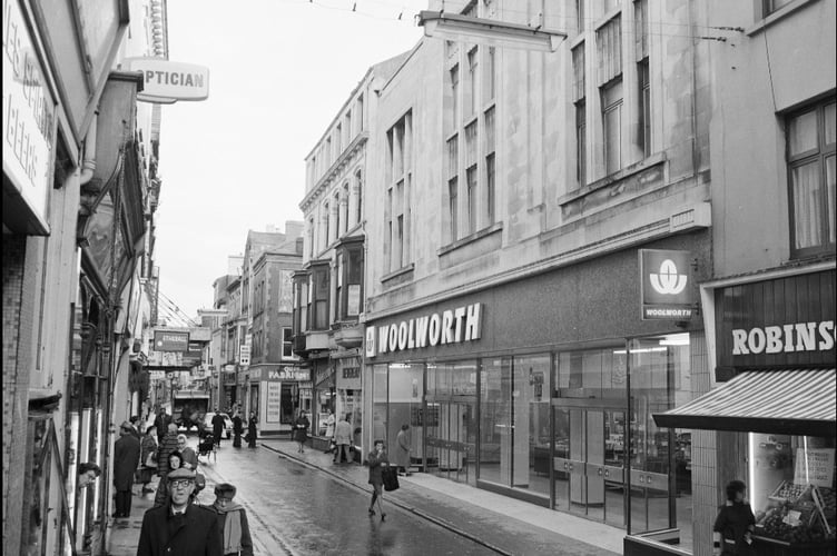 The Woolworth shop in Strand Street in 1975 (Photo: Manx Press Pictures/imuseum)