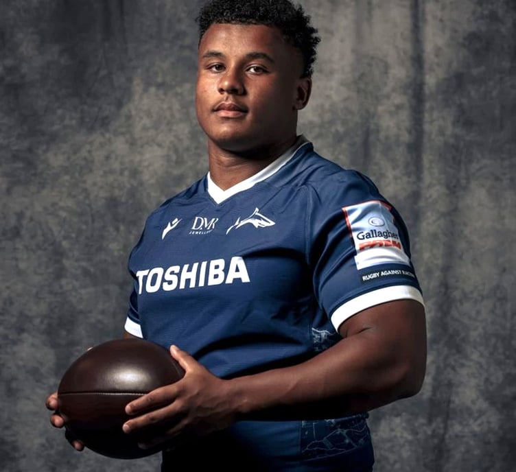 Isle of Man rugby player Patreece Bell (Photo: www.salesharks.com)