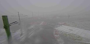 A18 Mountain Road remains shut due to 'heavy snow and strong winds'