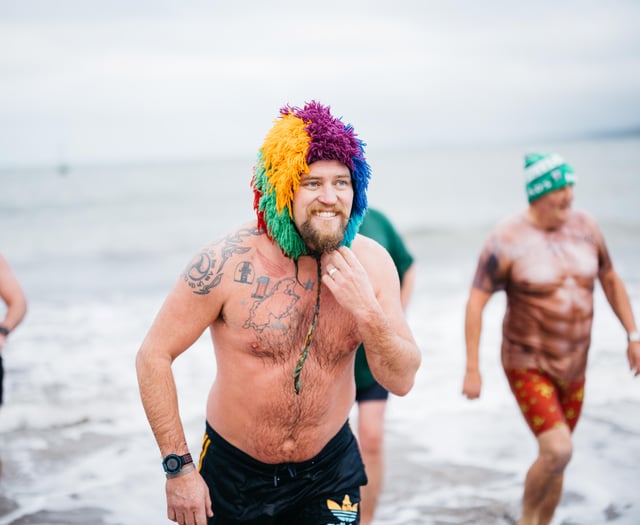 Juan completes 31-minute cold-water challenge for mental health 