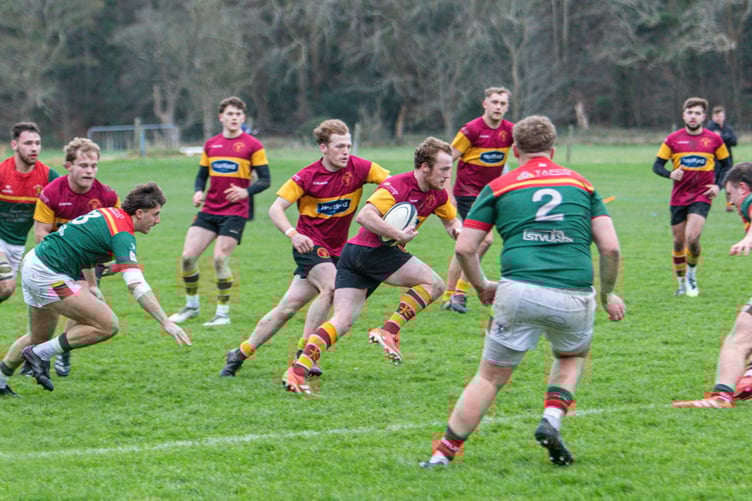 Craig Martin - pictured in action earlier this season - played a starring role for Douglas against Northwich at the weekend (Photo: Richard Ebbutt)