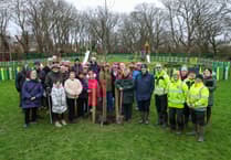 Castletown celebrates Poulsom Park's 130th anniversary with tree planting