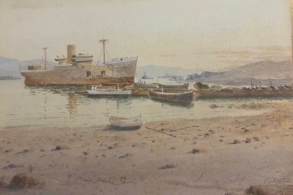 Flaxney Stowell painting