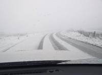 Snow shuts Mountain Road