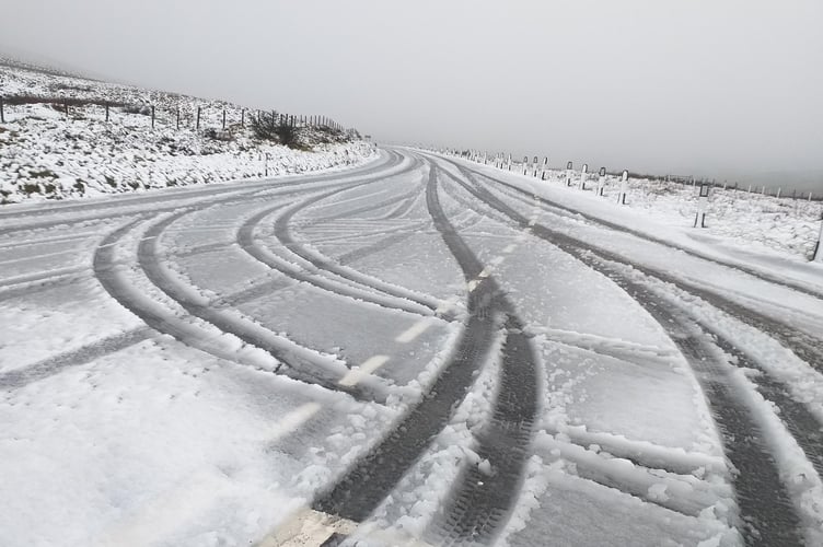 Photo taken from Hailwood's Rise at 11.40am on Friday