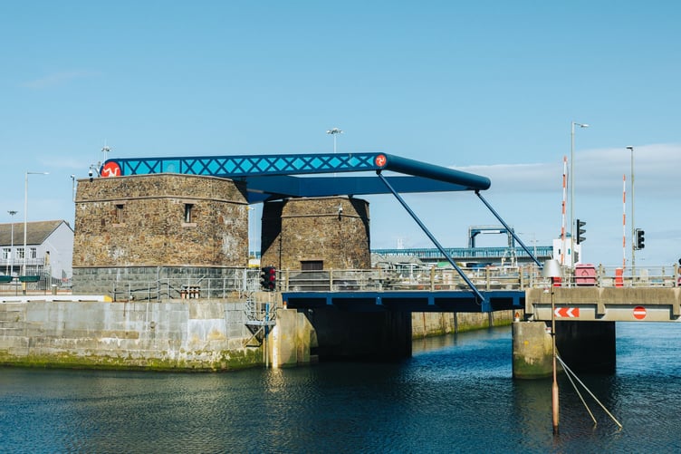The Millennium Lifting Bridge will be closed to pedestrian and vehicular traffic in the evenings next week