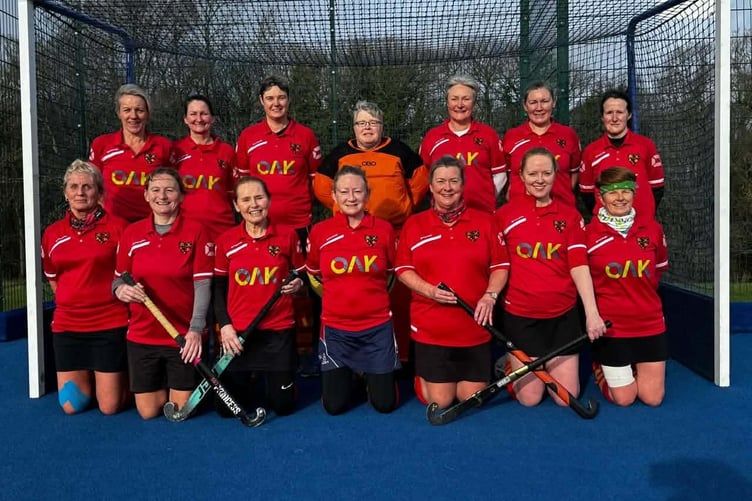 The Isle of Man over-45 hockey side