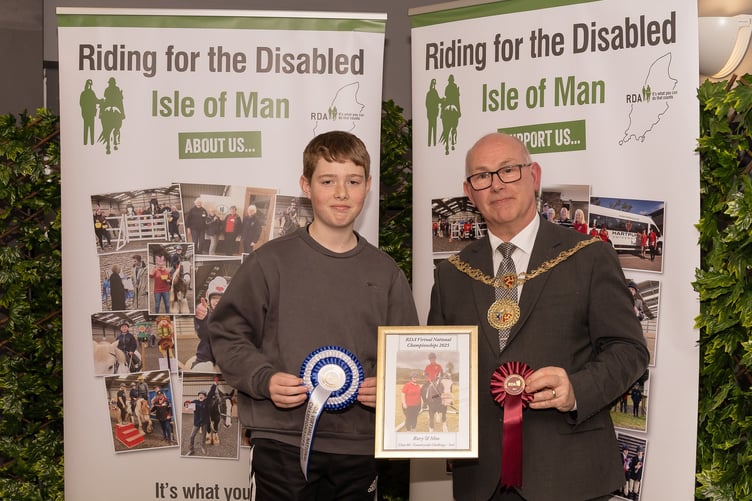 Rory Booth earned a rosette on Moo