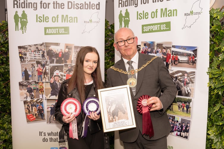 Tilly-Rose Crellin-Brough rode on Tex