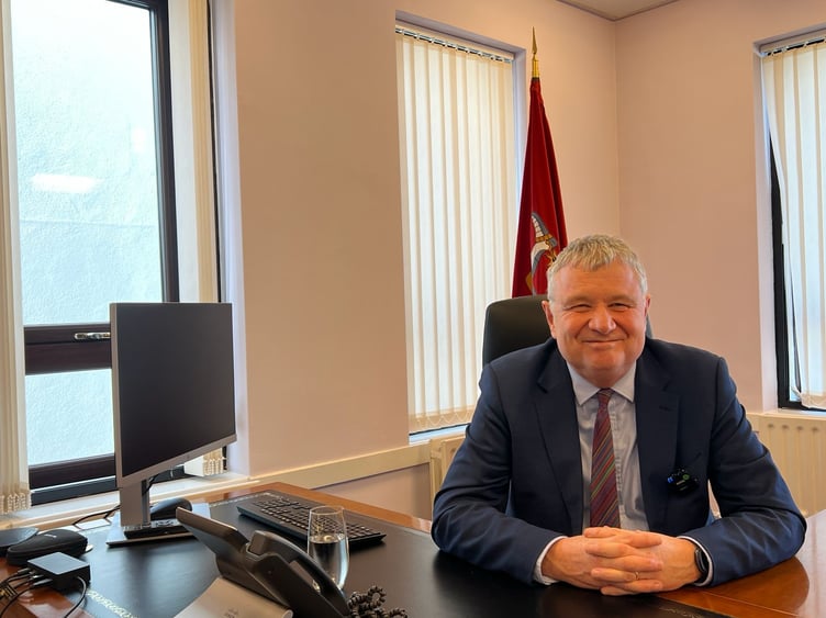 Treasury Minister Chris Thomas MHK