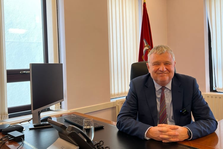 Treasury Minister Chris Thomas MHK