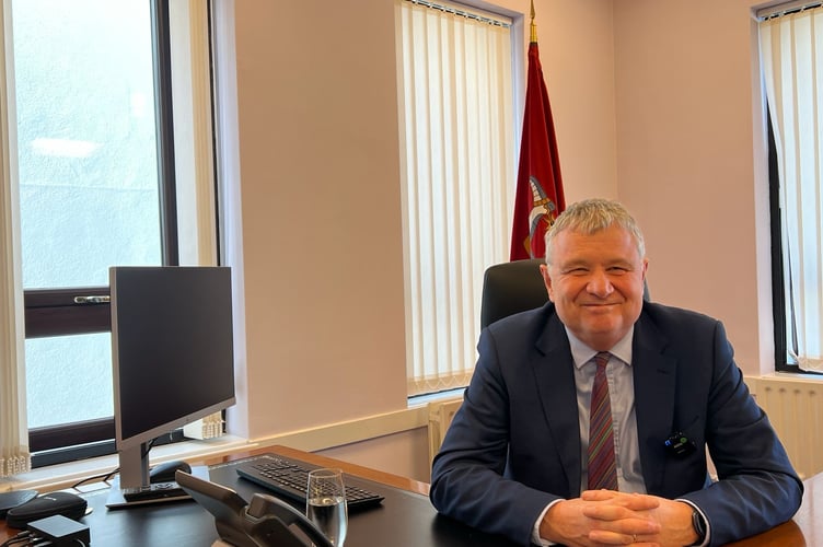 Treasury Minister Chris Thomas MHK