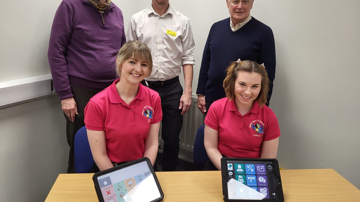 New iPads to give non-verbal patients a voice