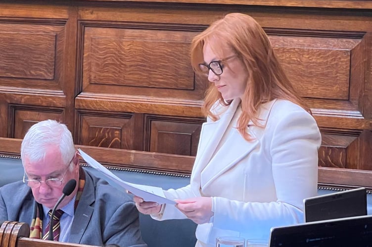 DHSC Minister Claire Christian MHK