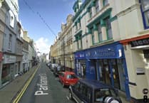 Pedestrian receives medical treatment after vehicle collision