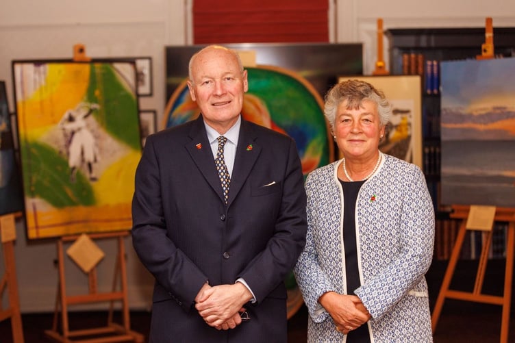 Lieutenant General Sir John Lorimer and Lady Phillipa Lorimer