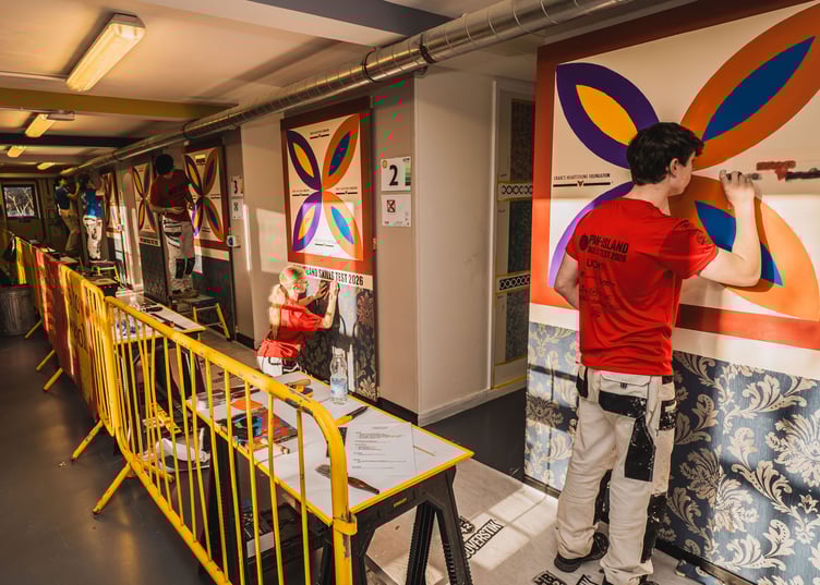 Painting and Decorating gets underway