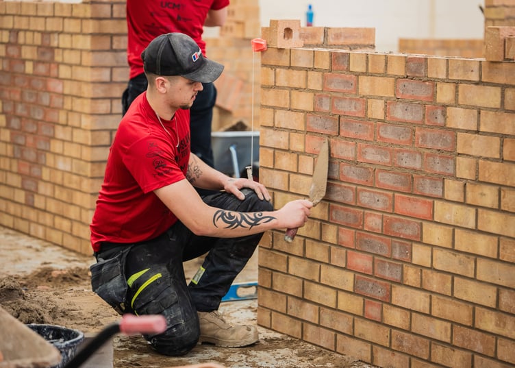 Brickworking takes place