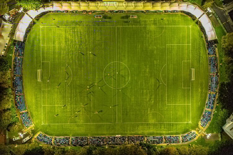 The all-weather pitch at the Bowl will be upgraded at a cost of £850,000 ahead of the 2029 Island Games in the Isle of Man (Photo: Sean Corlett)