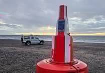 Coastguard warning after 10ft navigational buoy washes ashore