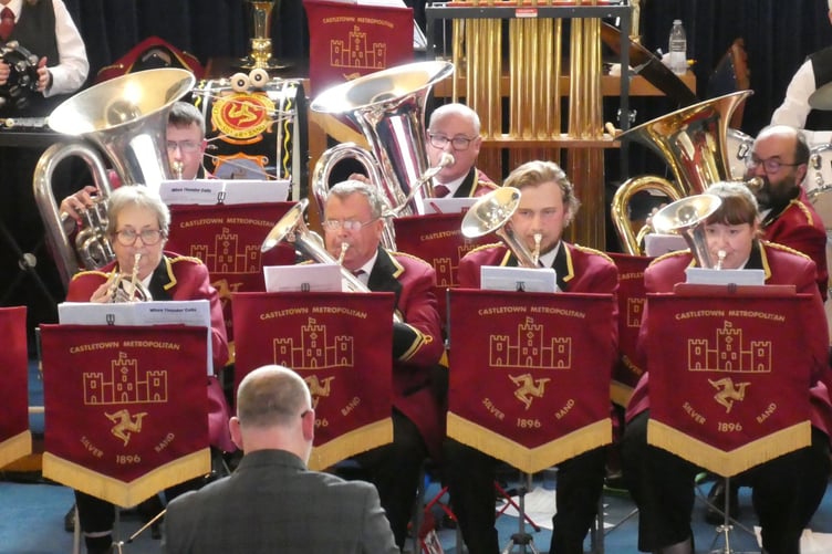 Castletown Metropolitan Band at a previous concert