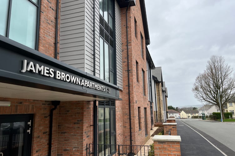 James Brown Apartments - the first tenants move in this week
