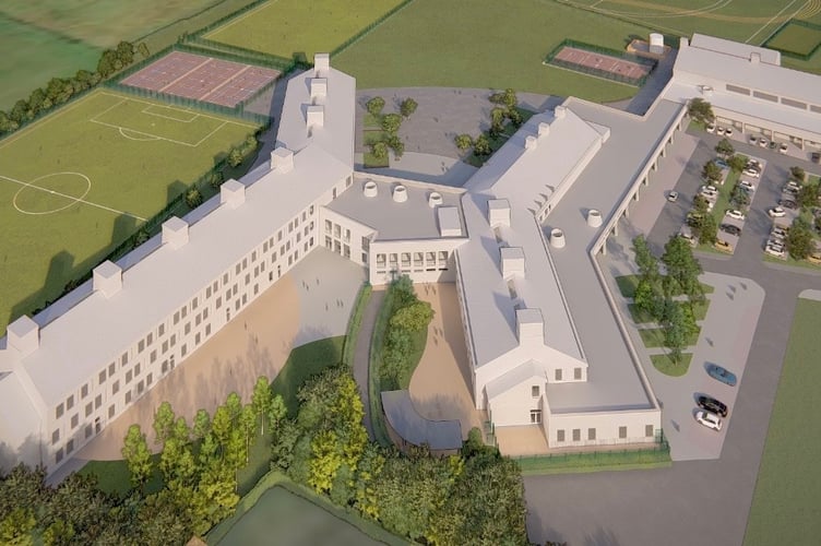 Proposed redevelopment of CRHS