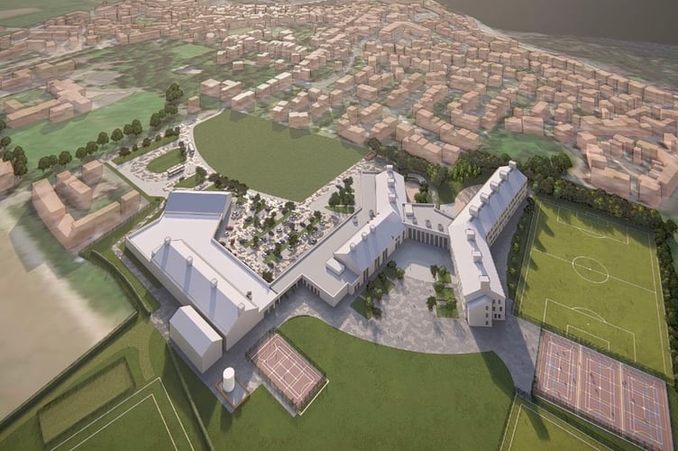 Proposed redevelopment of CRHS