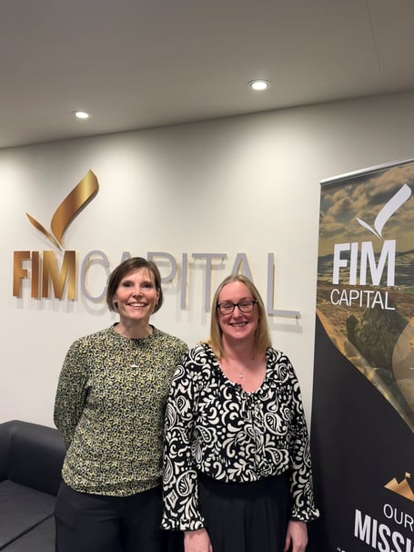 Sara Collister (left) and Diane Cregeen