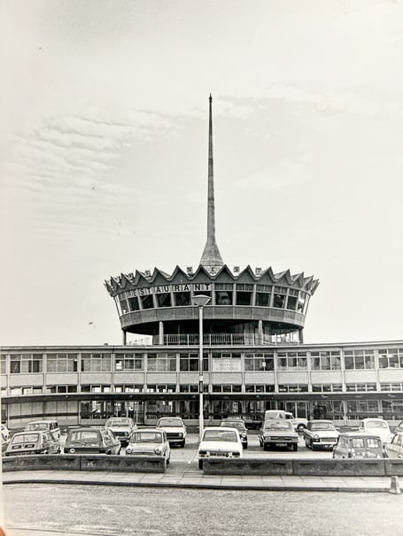 The Crow's Nest restaurant was situated above the Sea Terminal
