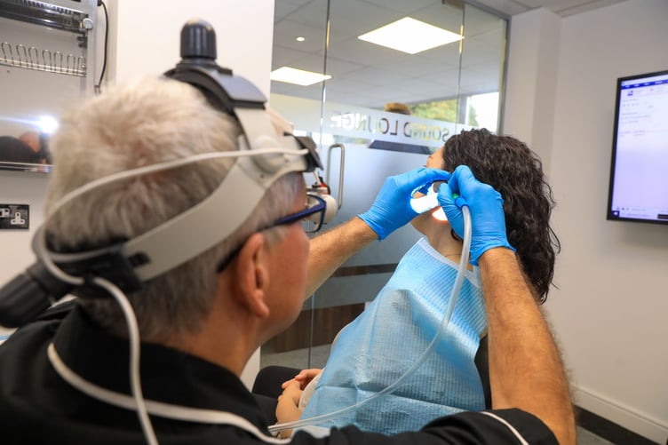 Inside one of Isle of Man Hearing Solutions' clinics