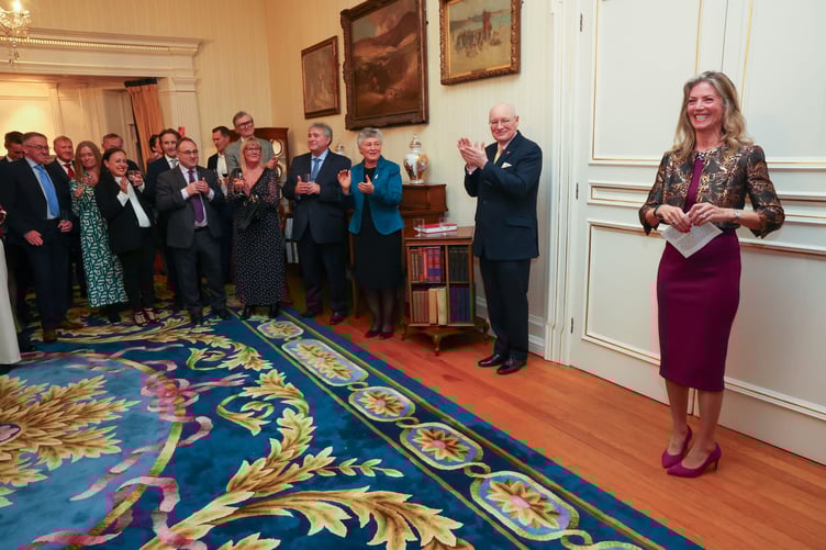 A round of applause for Jennifer Houghton MBE