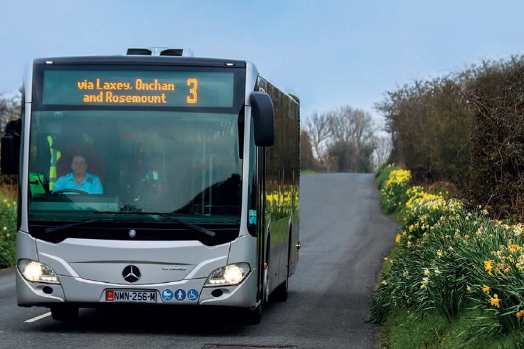 Bus Vannin services are set to return to normal tomorrow (Tuesday)