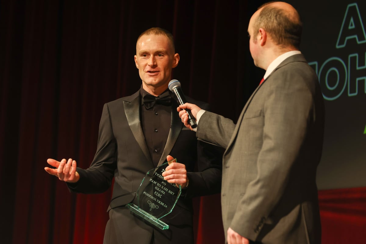 Marathon man Johnson wins Achievement award