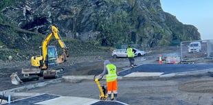 Access works carried out at flattened Marine Lab site