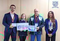 Castle Rushen students design neck buffs for Harbour 2 Harbour walk